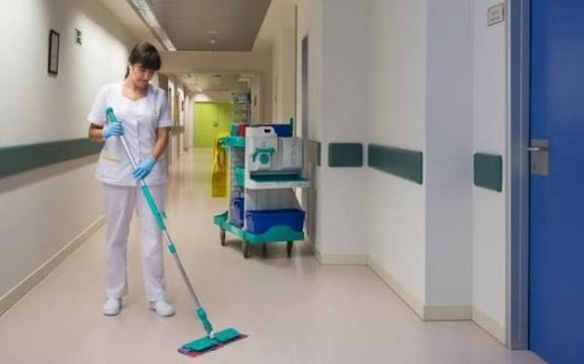 Servicio de limpieza hospital