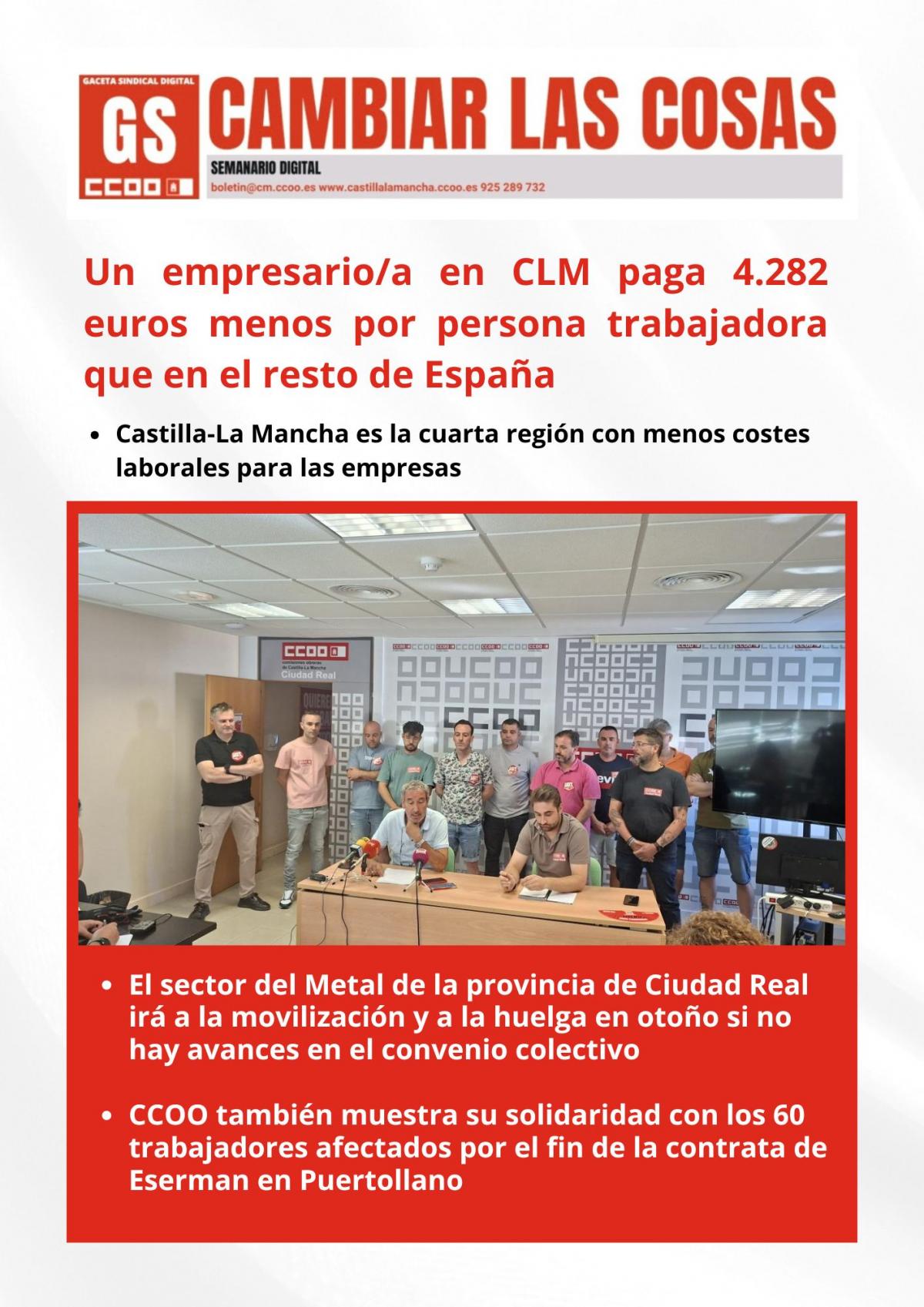 Gaceta Sindical CCOO CLM