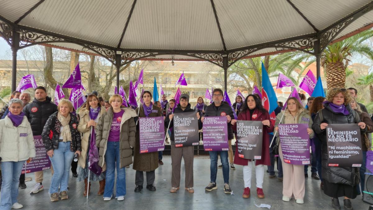 Acto de CCOO Ciudad Real por el 8M