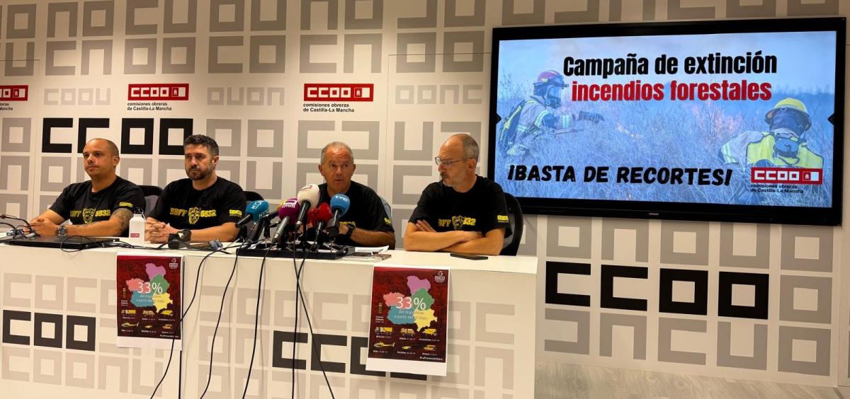 Alejandro García, Javier Rubio, Manuel Amores e Iñaki Blanco