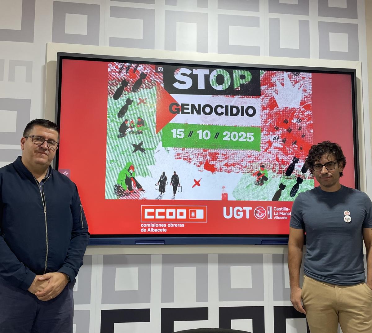 Presentación de la Jornada de lucha por el Pueblo Palestino