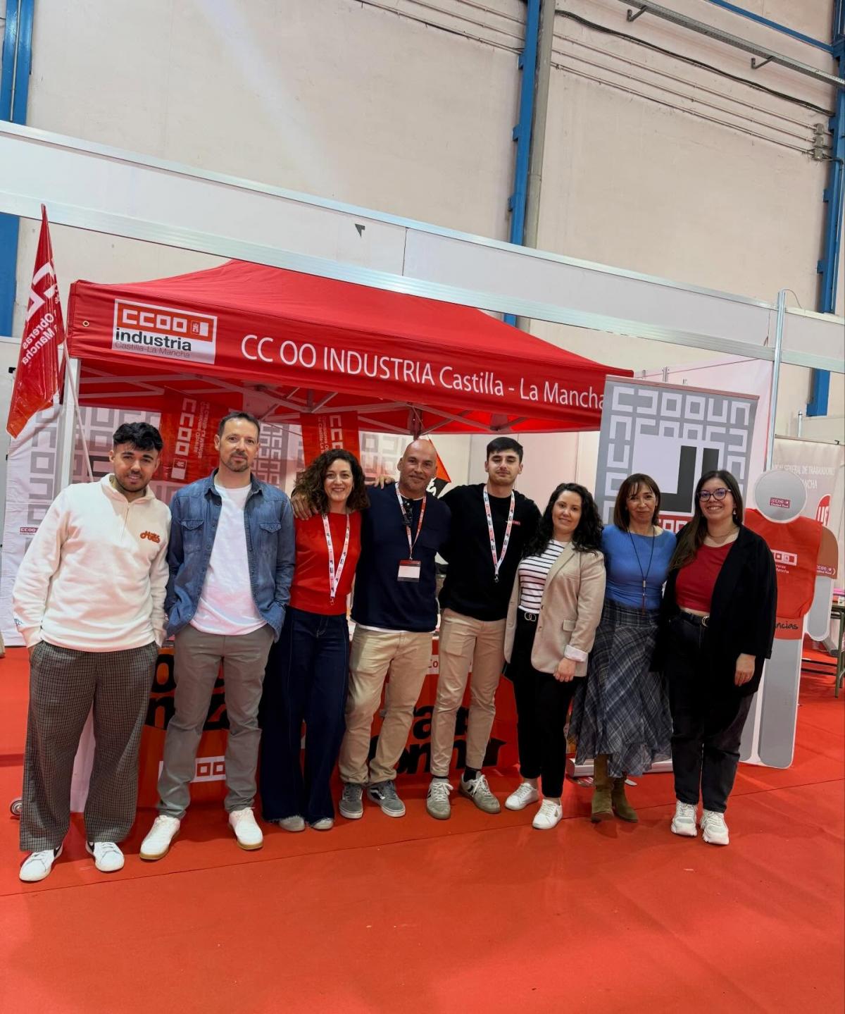 CCOO en la Feria de FP en Valdepeñas