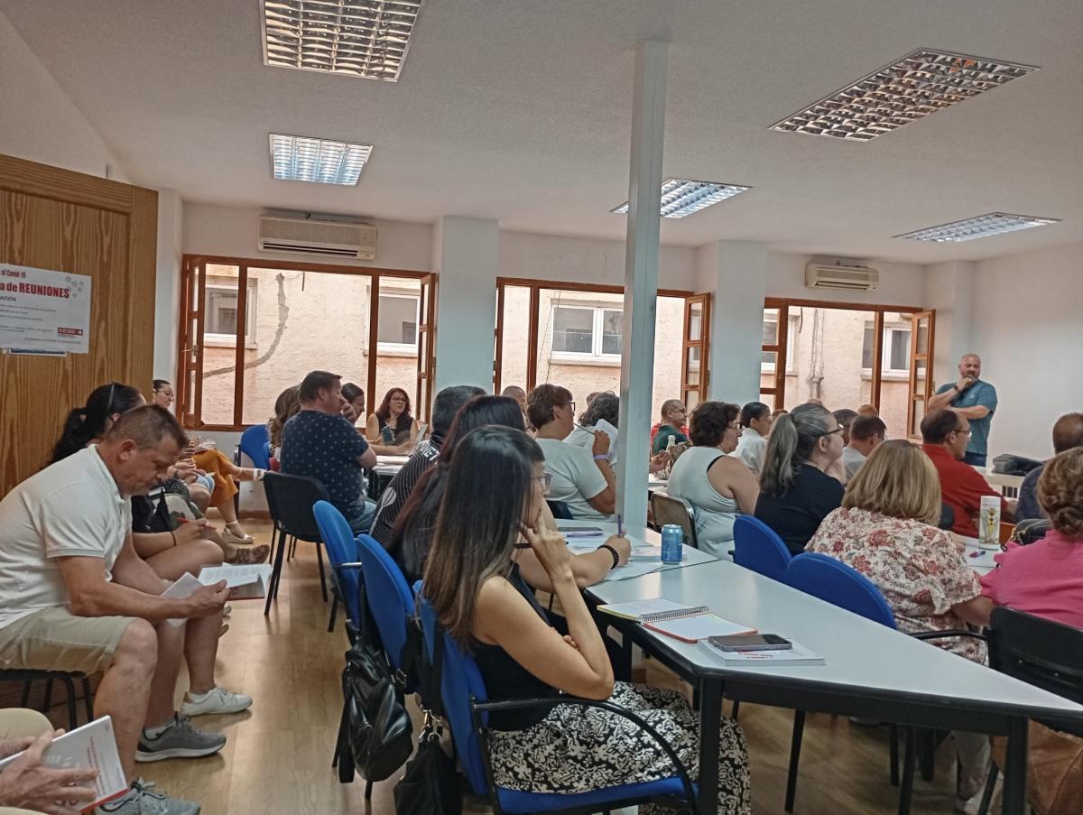 Asamblea en Ciudad Real de la Federacin de Enseanza