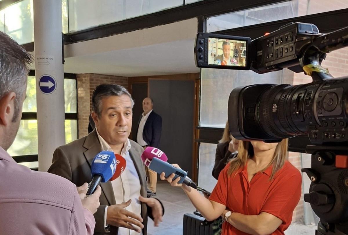 Javier Ortega, secretario genral de CCOO CLM llama a la huelga general