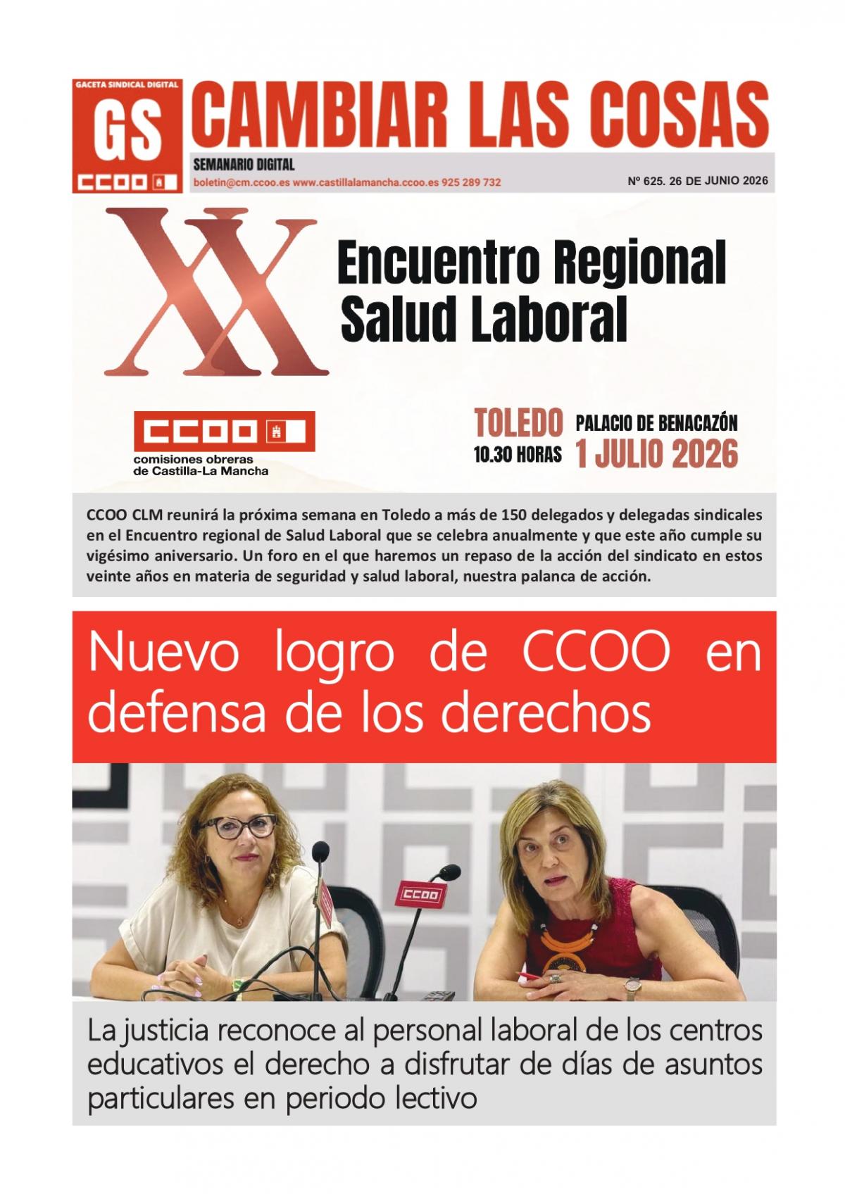 Gaceta Sindical CCOO CLM