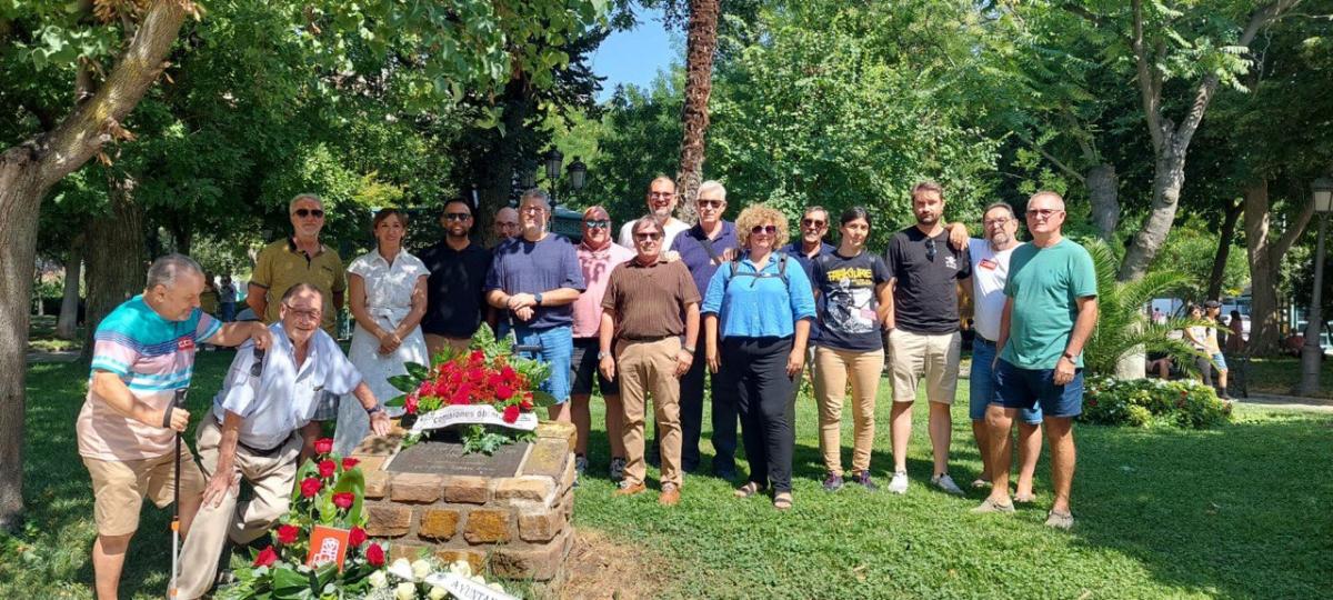Homenaje a las vctimas del accidente de Repsol en Puertollano en el 22 aniversario