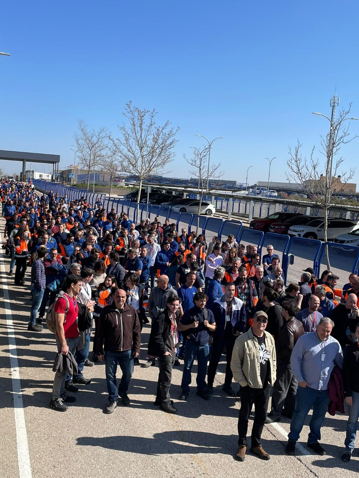 Paros en Airbus Illescas