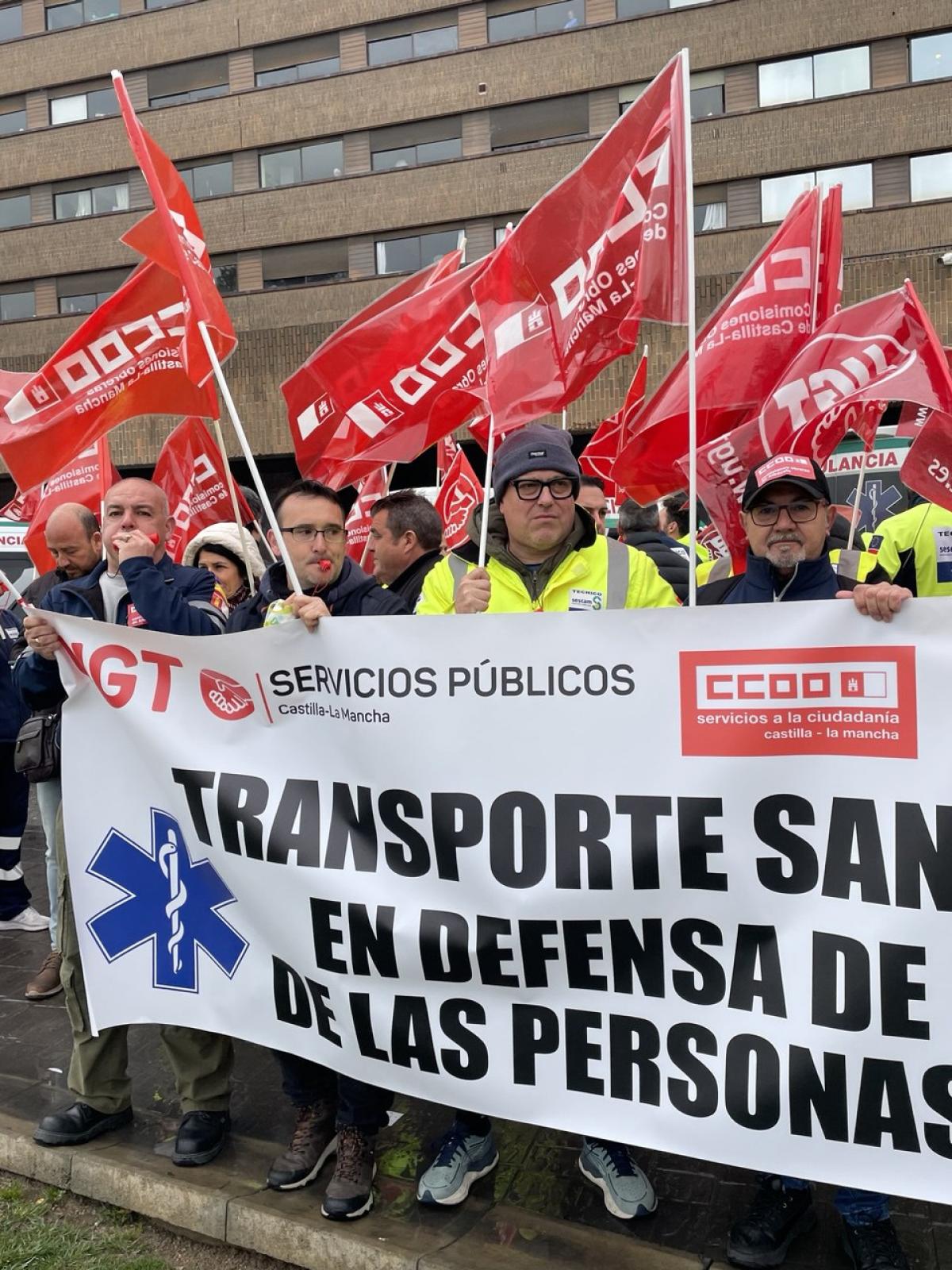 Huelga ambulancias