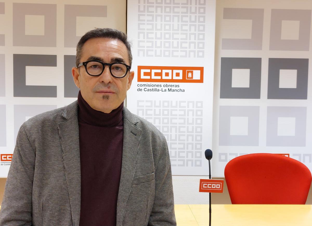 Paco de la Rosa, secretario general de CCOO CLM