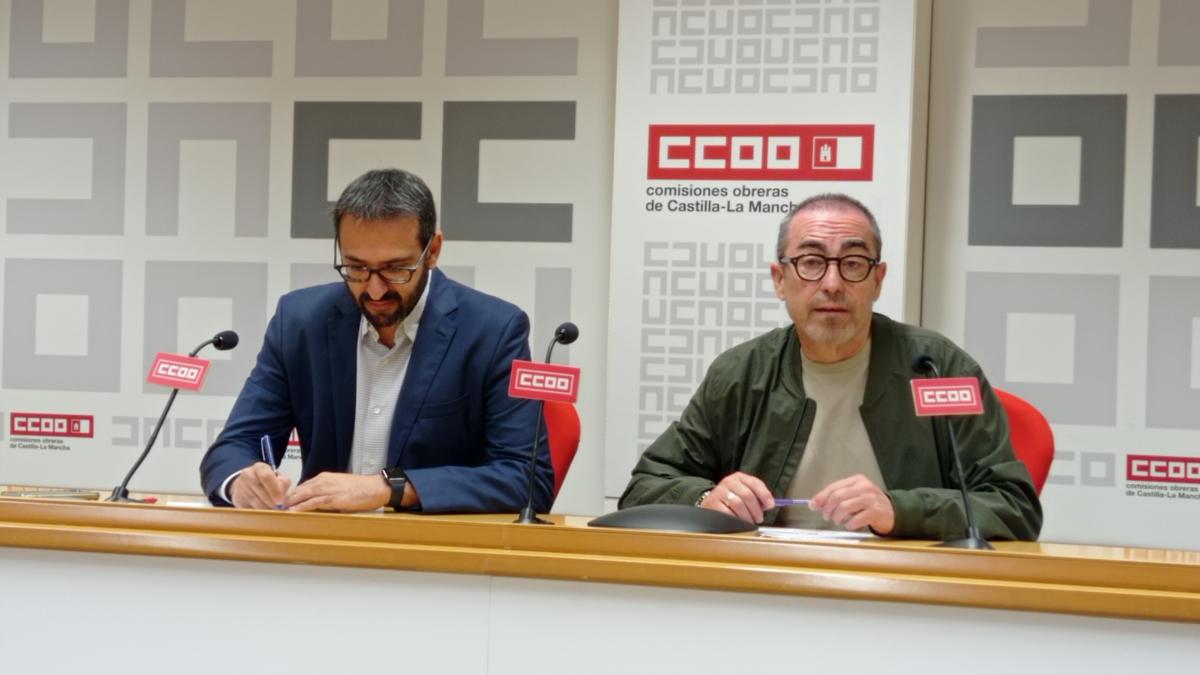 Reunión CCOO y PSOE CLM