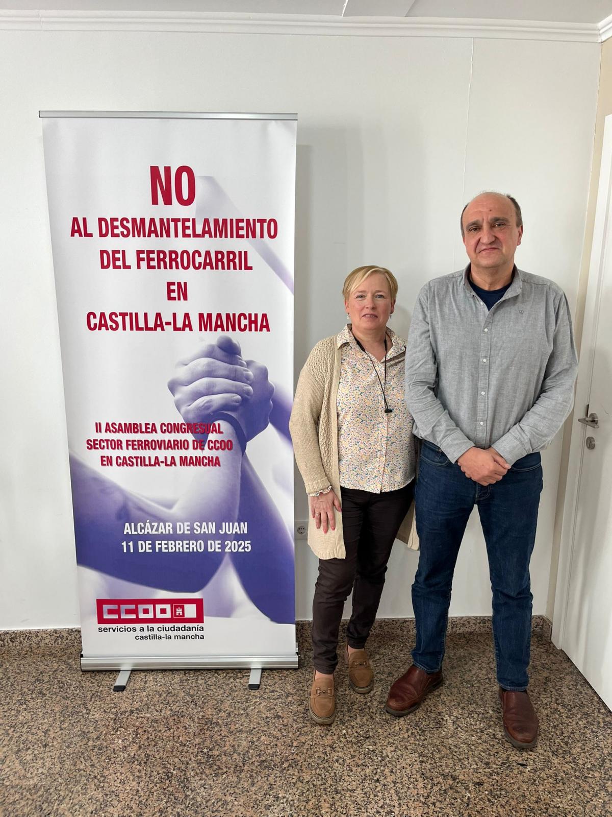 Fernando Garca Mora, reelegido coordinador del sector ferroviario en CLM