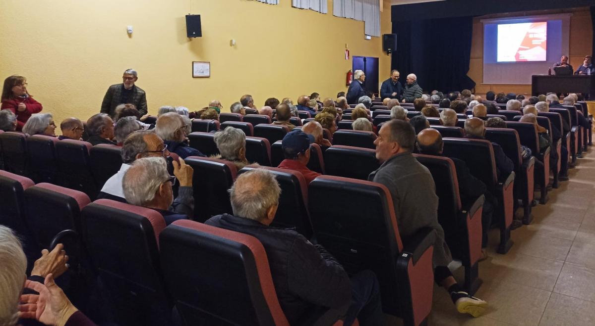 Ms de un centenar de jubilados/as de Toledo que fueron mutualistas acuden a la asamblea de CCOO para informarse sobre su derecho a devoluciones en la declaracin de la Renta