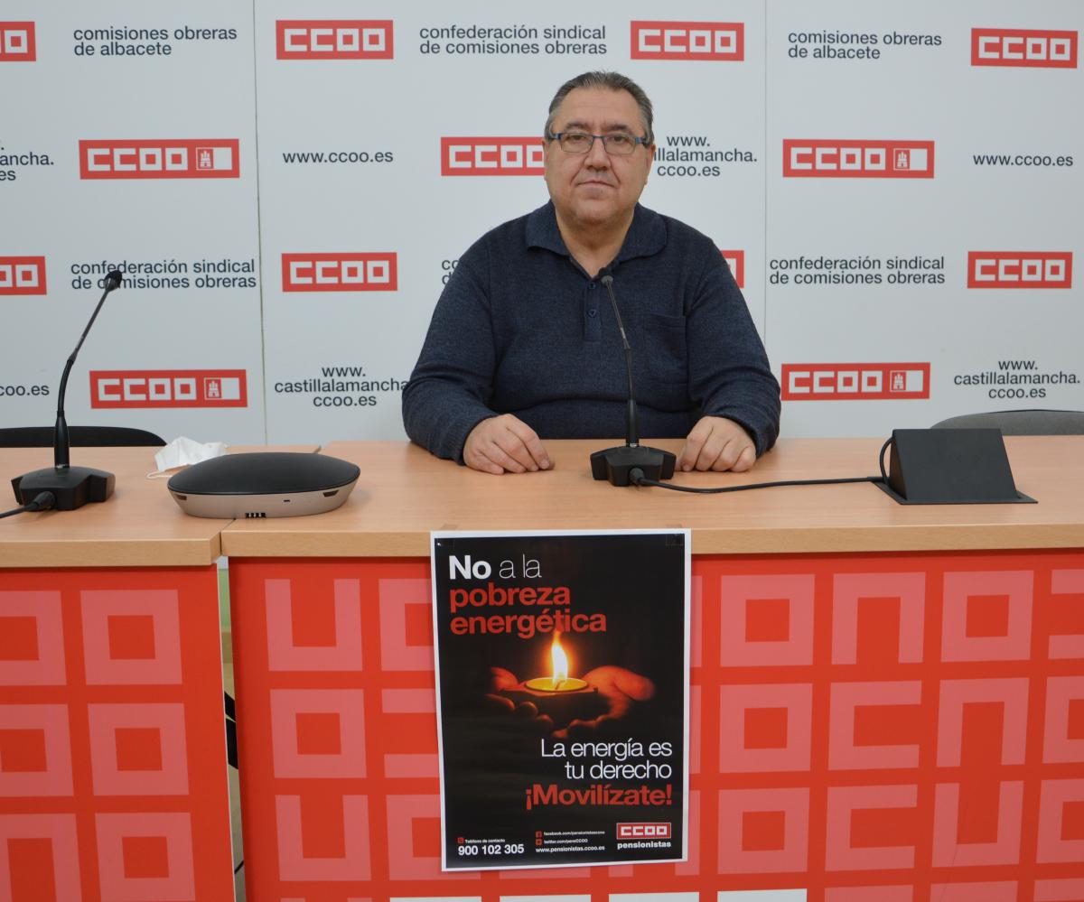 Juan Antonio Navalón, responsable en CLM de la Federación de Pensionistas