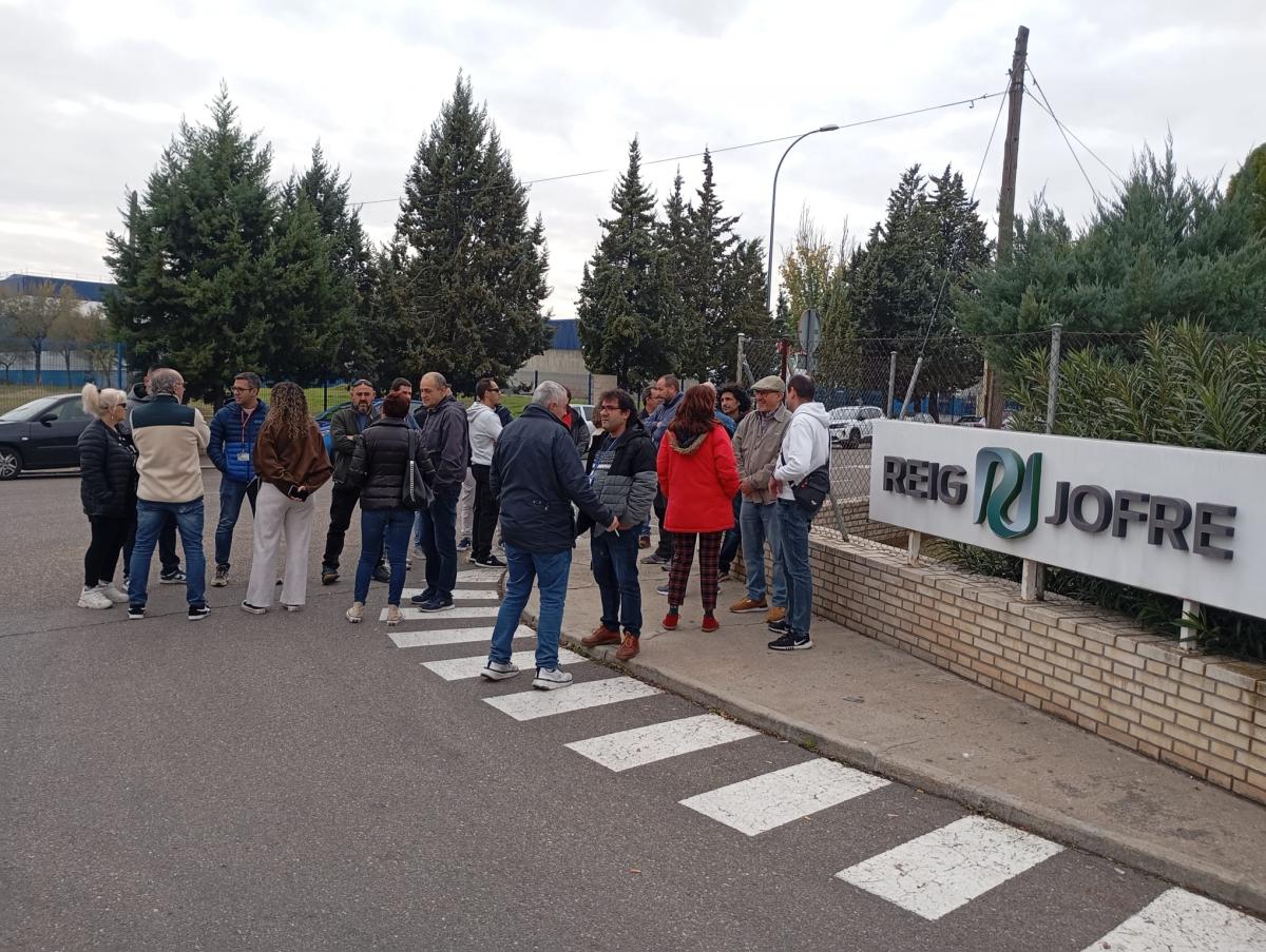 Concentración en Reig Jofre