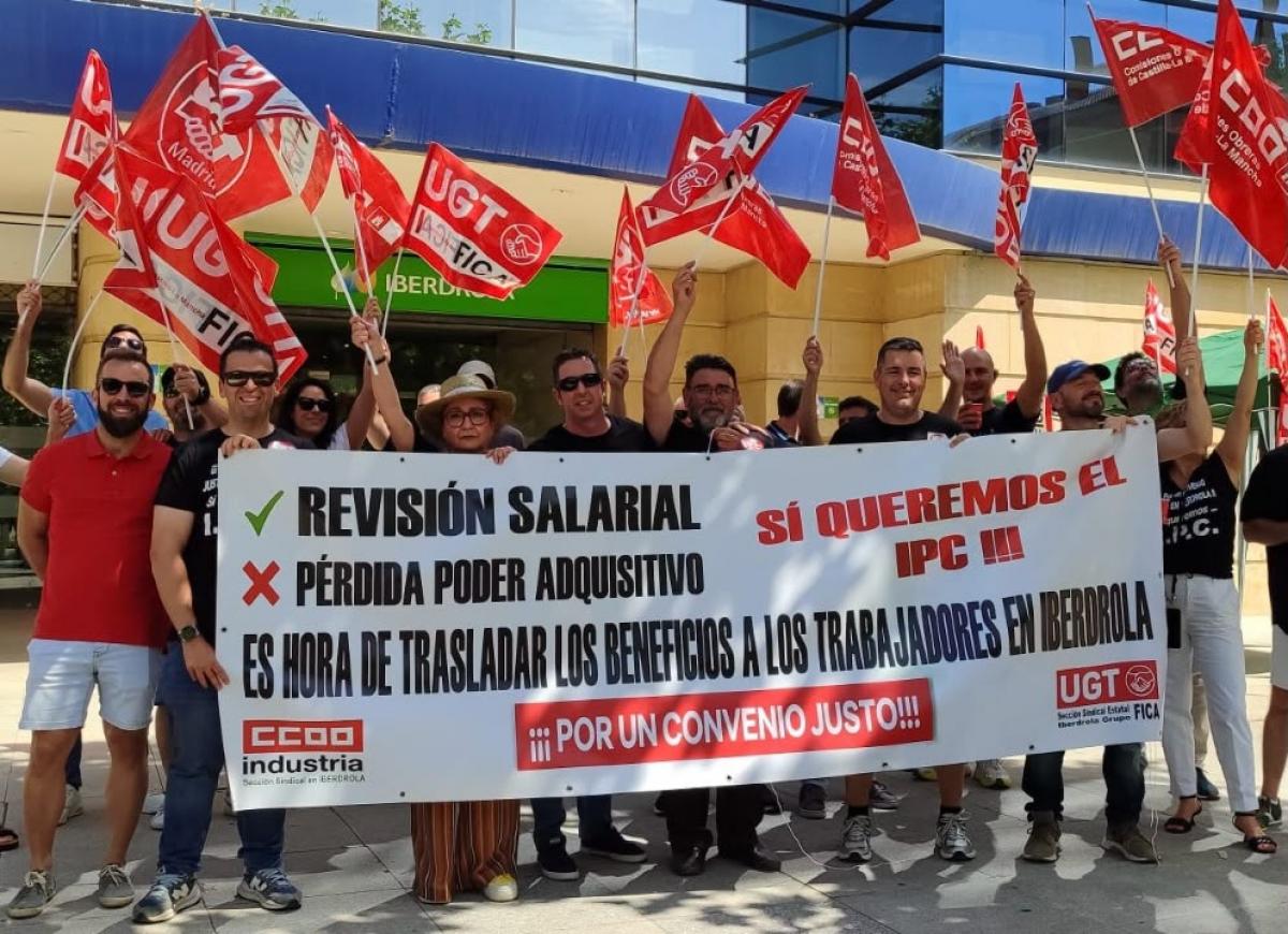 Huelga en Iberdrola Toledo