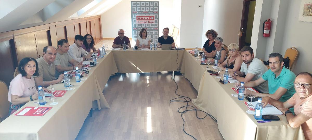 Comit provincial CCOO CIudad Real