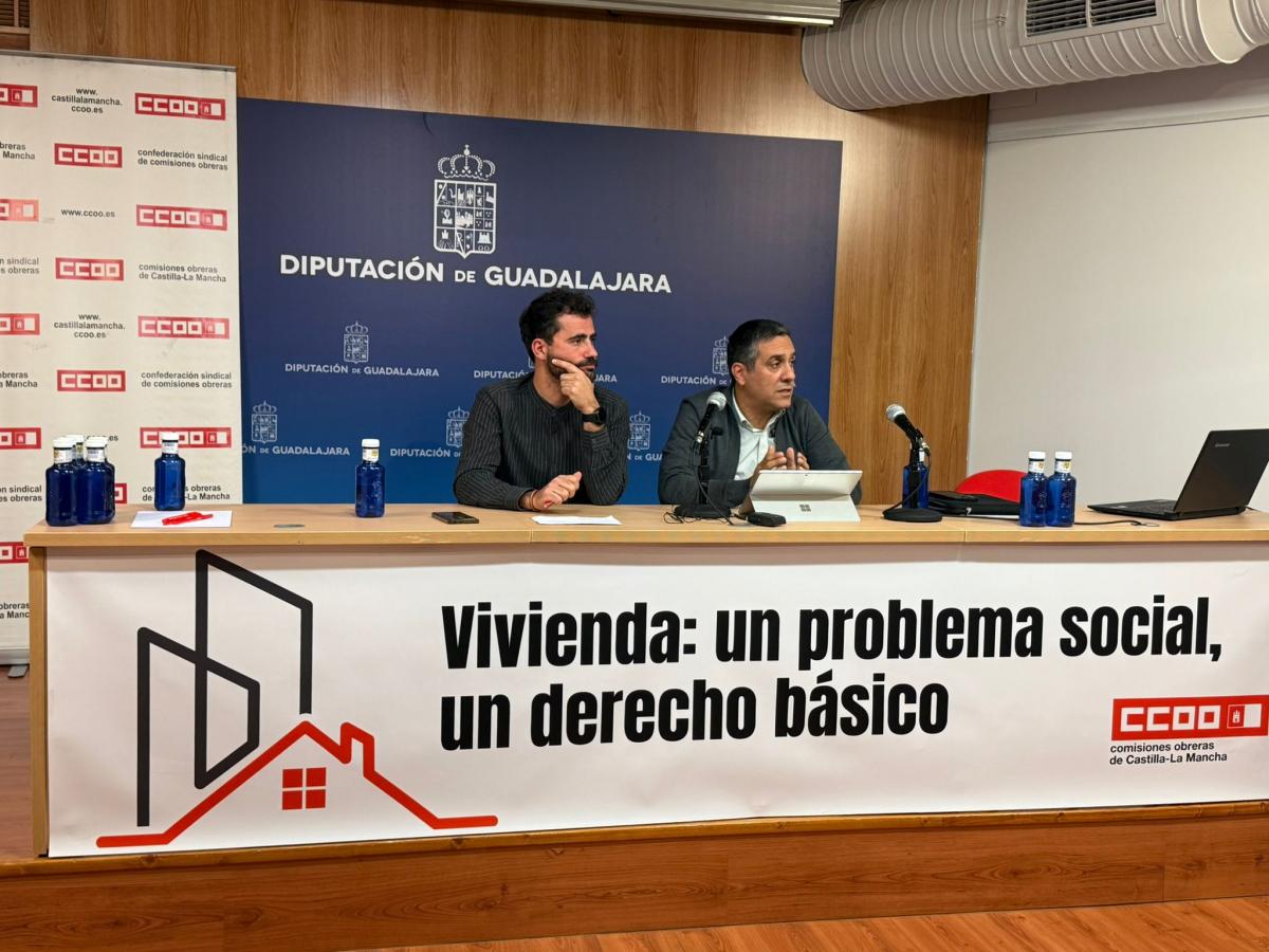 Jornada de CCOO sobre vivienda celebrada en Guadalajara