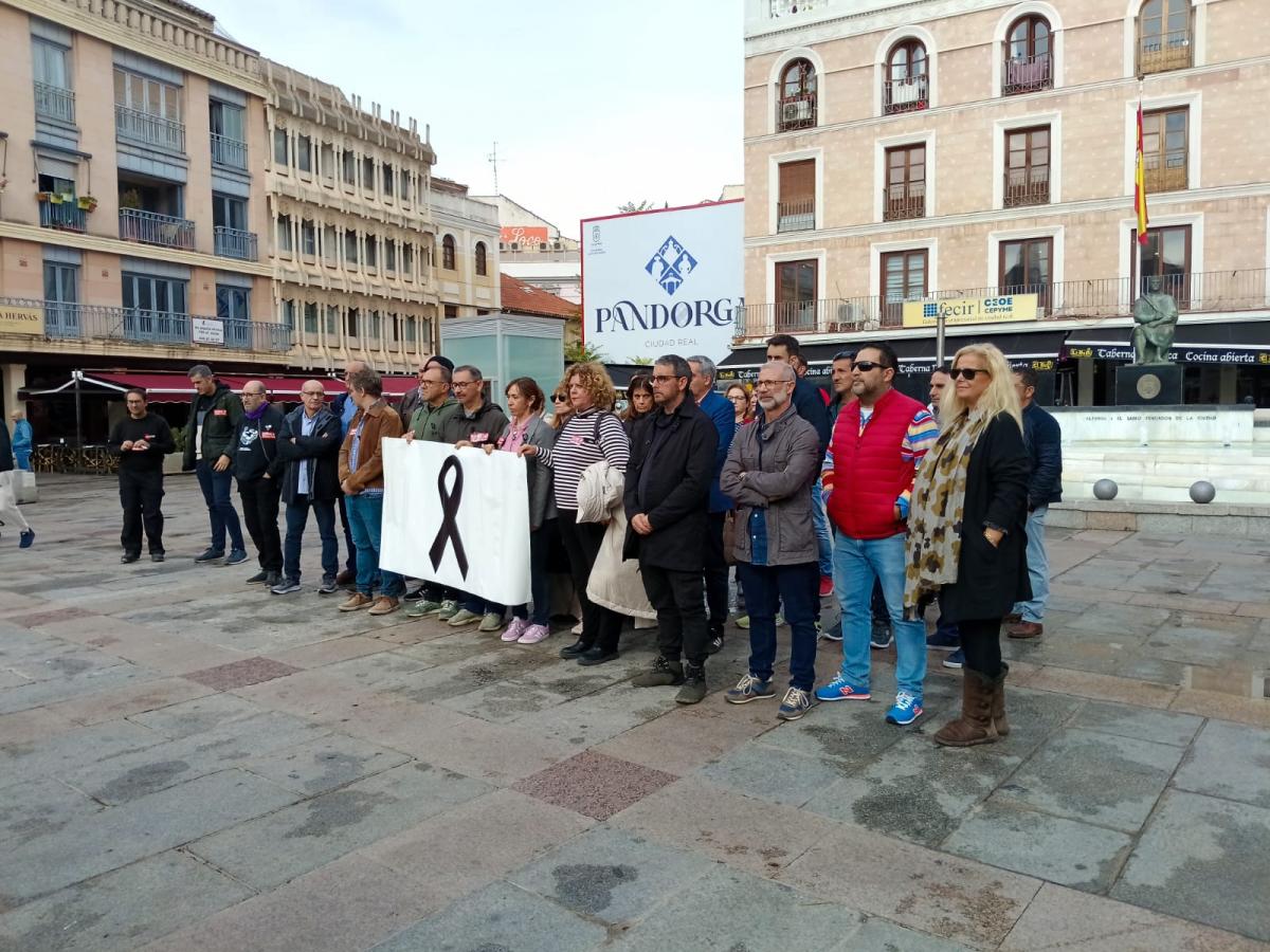 Concentración en Ciudad Real contra la siniestralidad laboral