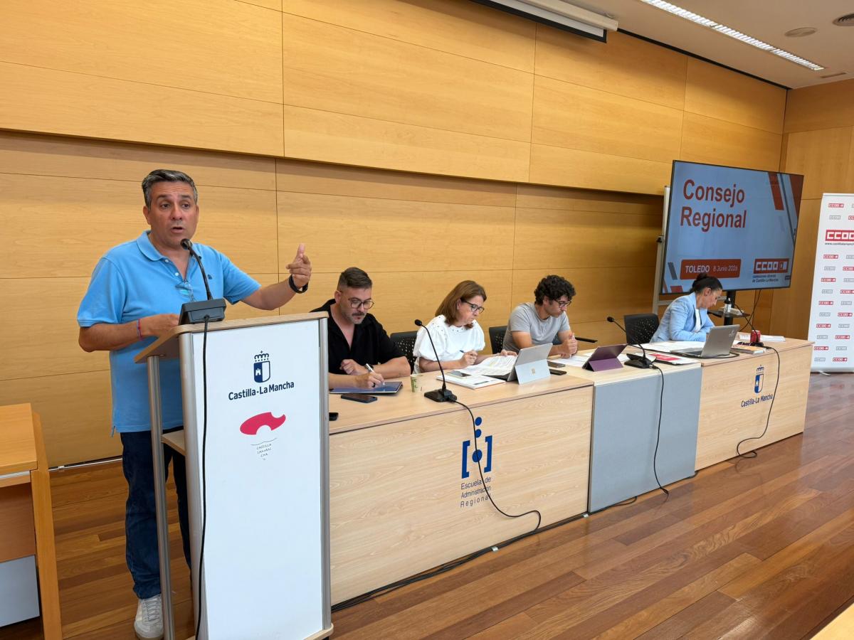 Consejo Regional CCOO CLM 8 junio
