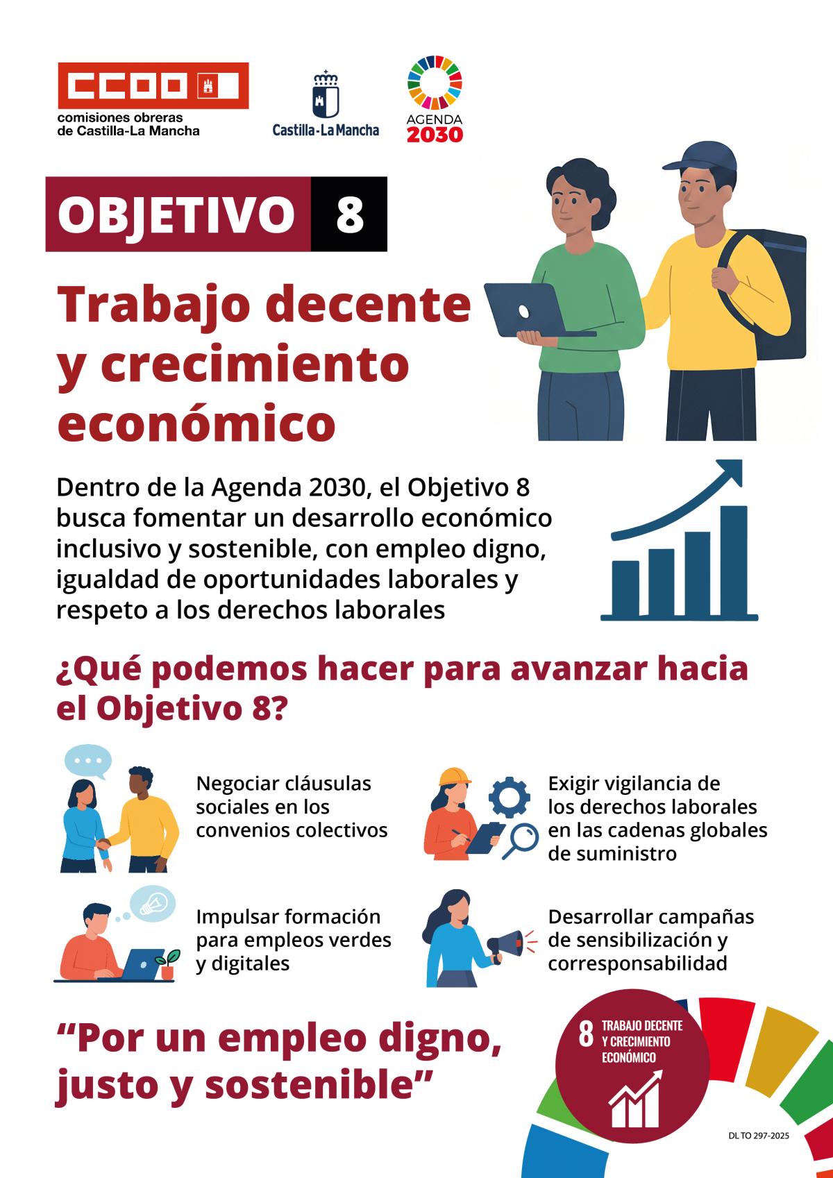 Trabajo decente y crecimiento económico