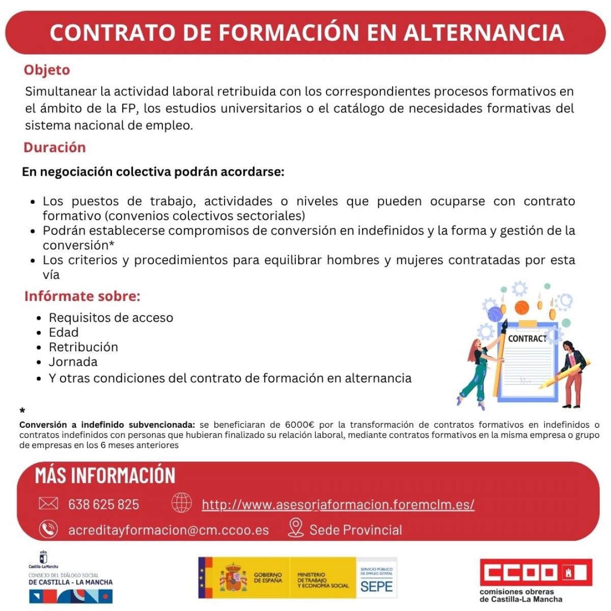 Contrato de formacin en alternancia