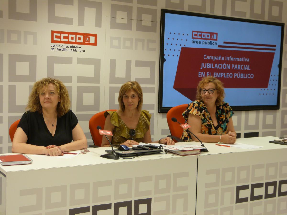 Pilar Ramos, Carmen Juste y Ana Delgado