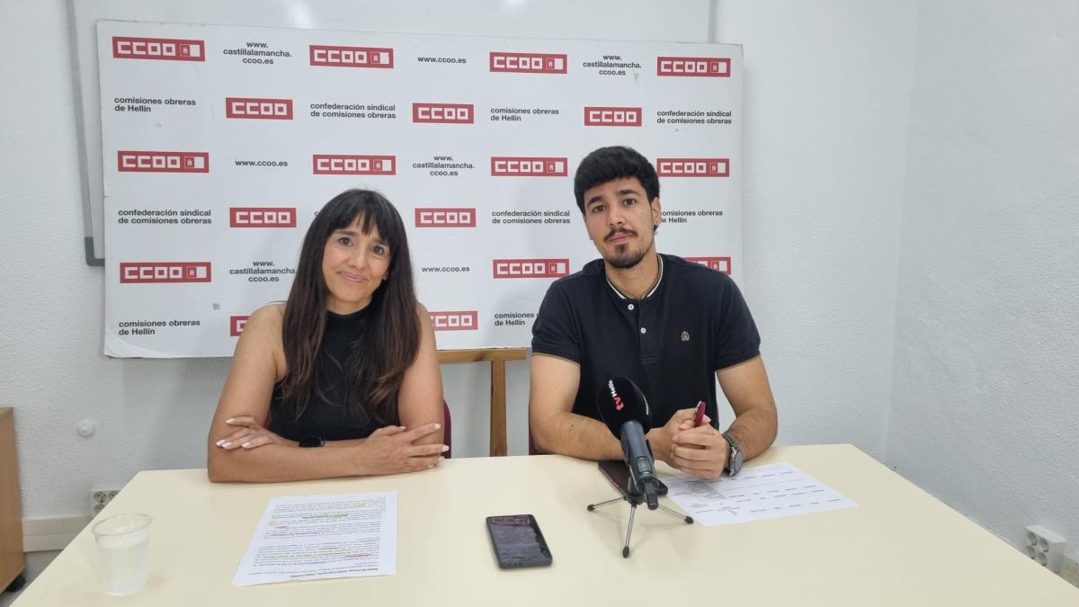 Rosario Martínez y Carlos Lozano en Hellín
