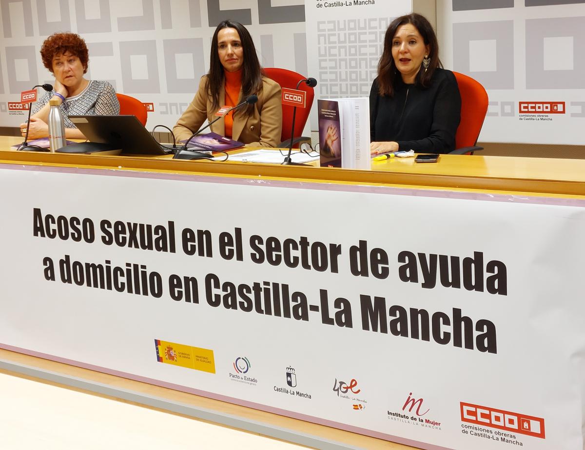 Presentación del estudio de acoso sexual en el sector de ayuda a domicilio de Castilla-La Mancha