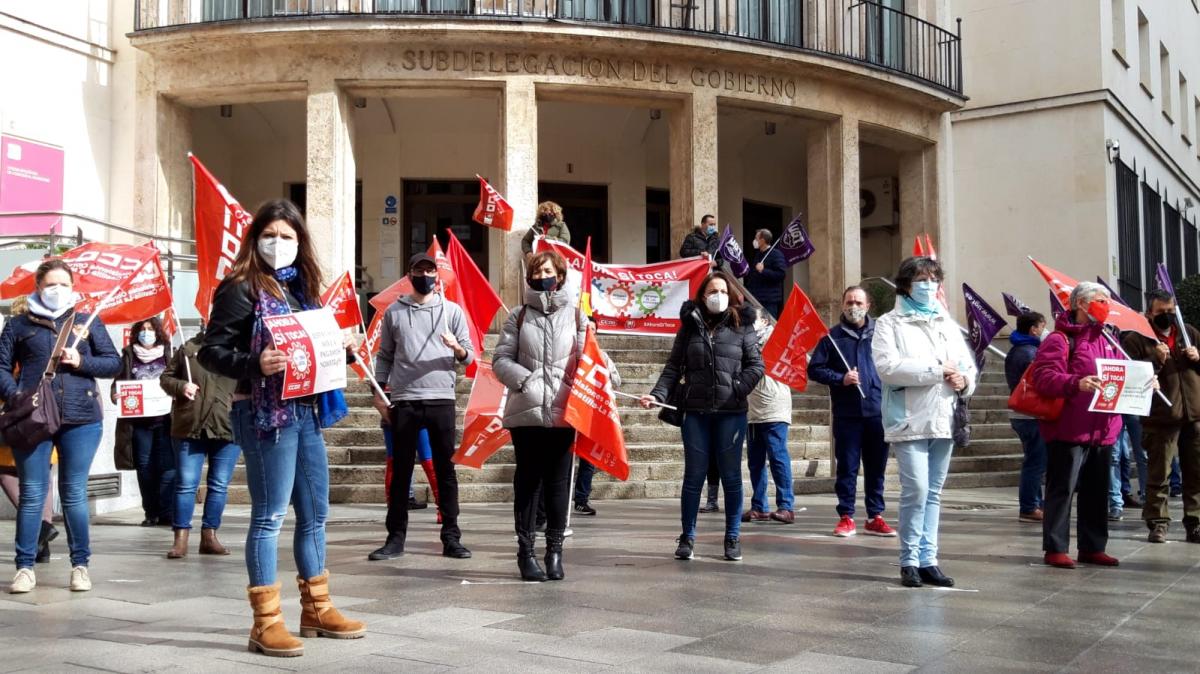 Movilizaciones 'Ahora sí toca' en Castilla-La Mancha