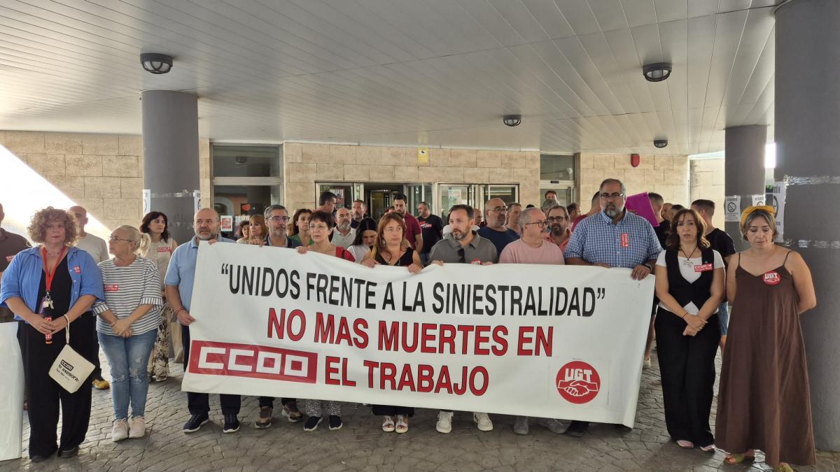 Concentración en Ciudad Real contra la siniestralidad laboral
