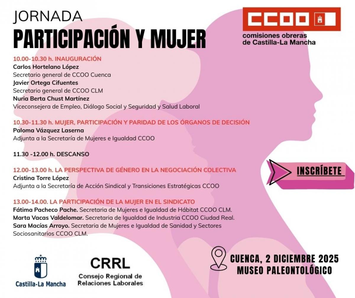 Jornada de CCOO CLM "Participación y mujer"