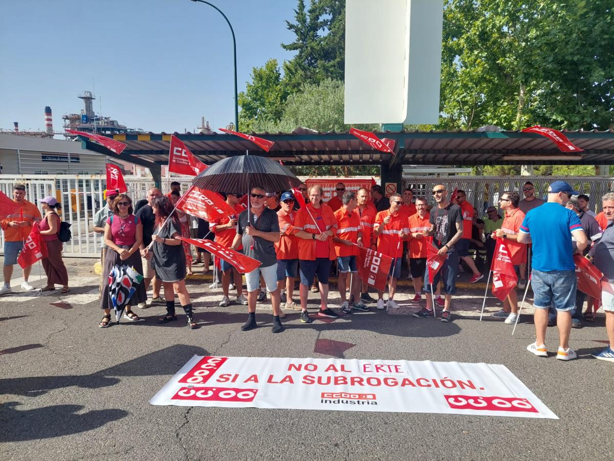 CCOO exige a Repsol que se subroguen los contratos de la plantilla de Eserman