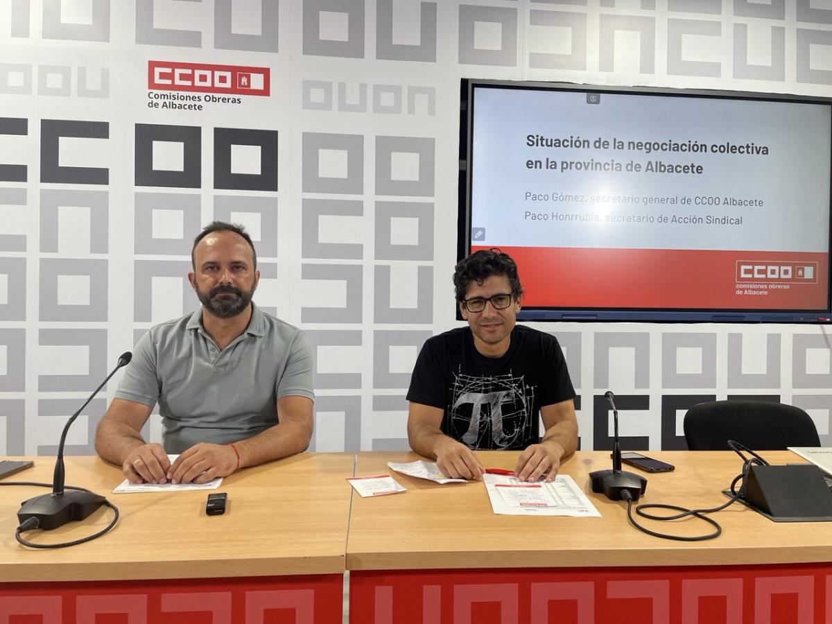 Paco Honrubia junto a Paco Gmez