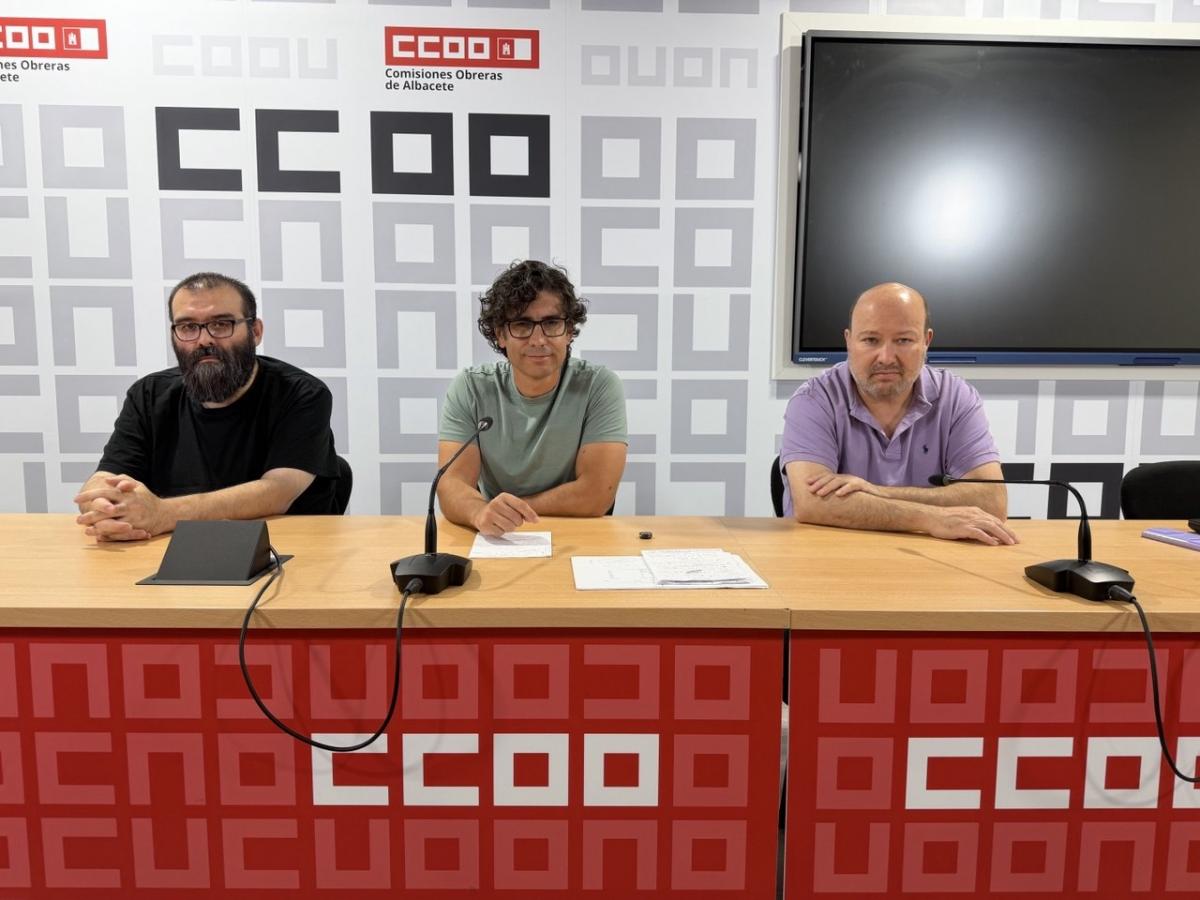 Pacó Gómez y Santi Zafrilla han anunciado huelga en el Hotel Palacio de Albacete