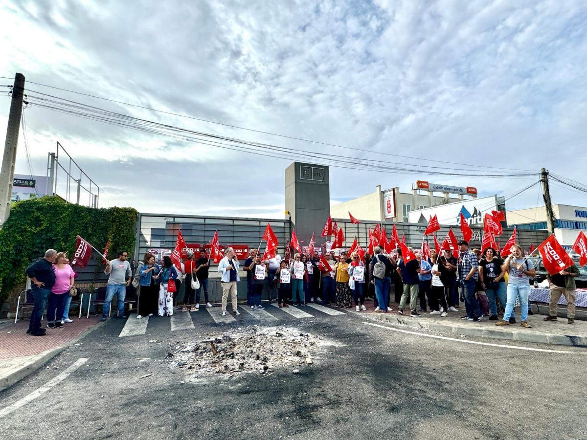 Concentracin en Toledo por la Jornada Mundial por el Trabajo Decente