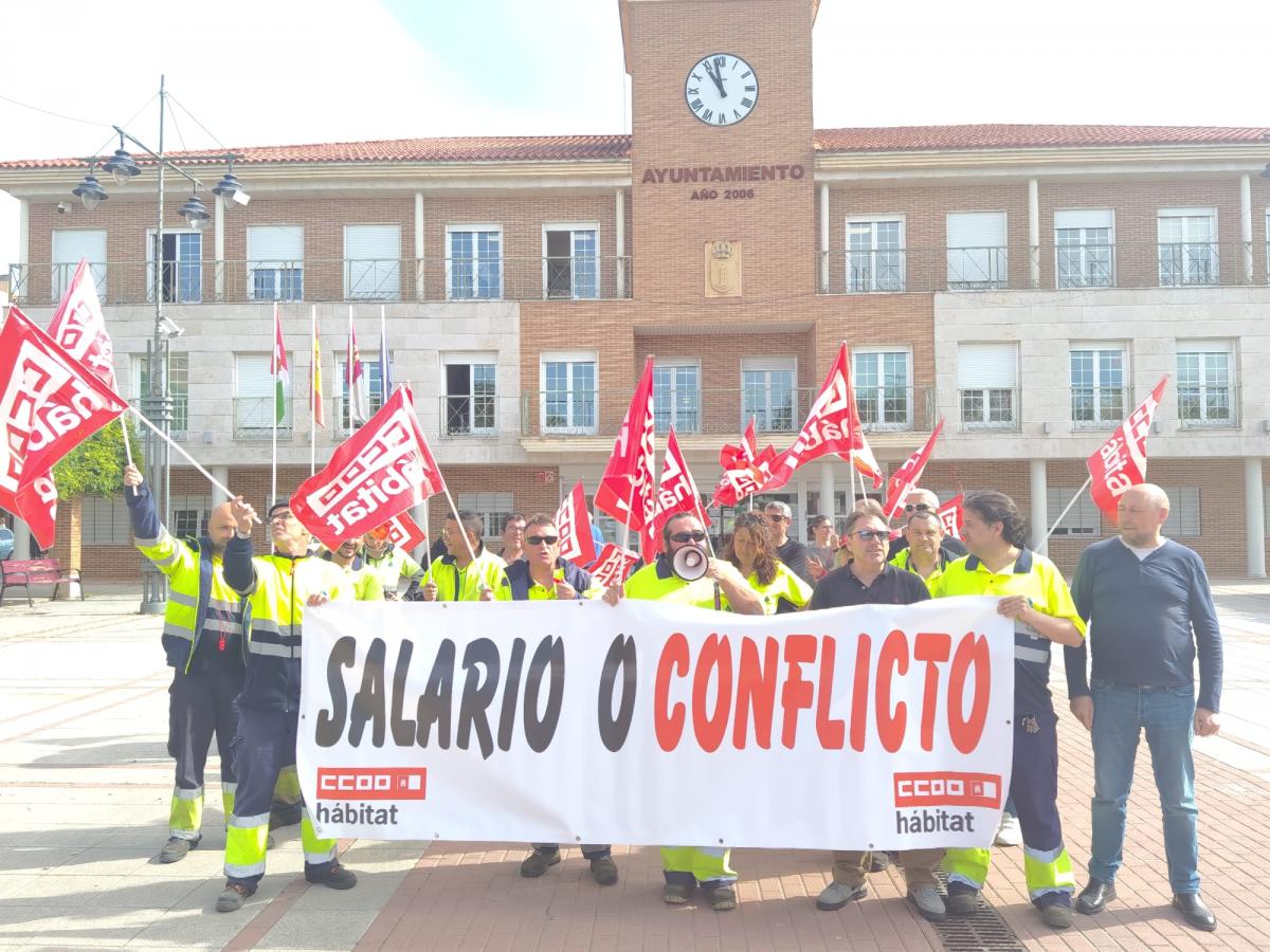 Movilizaciones de la plantilla de limpieza viaria y mantenimiento de jardines