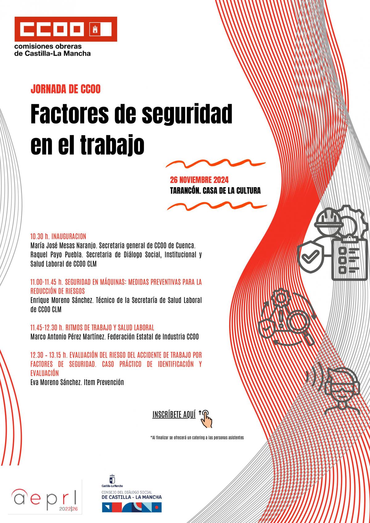 Jornada sobre factores de seguridad en el trabajo