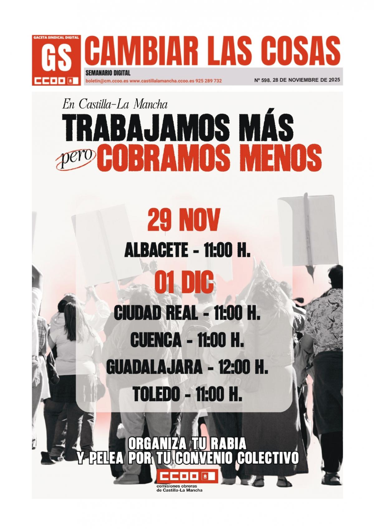 GSD CCOO CLM nº 598