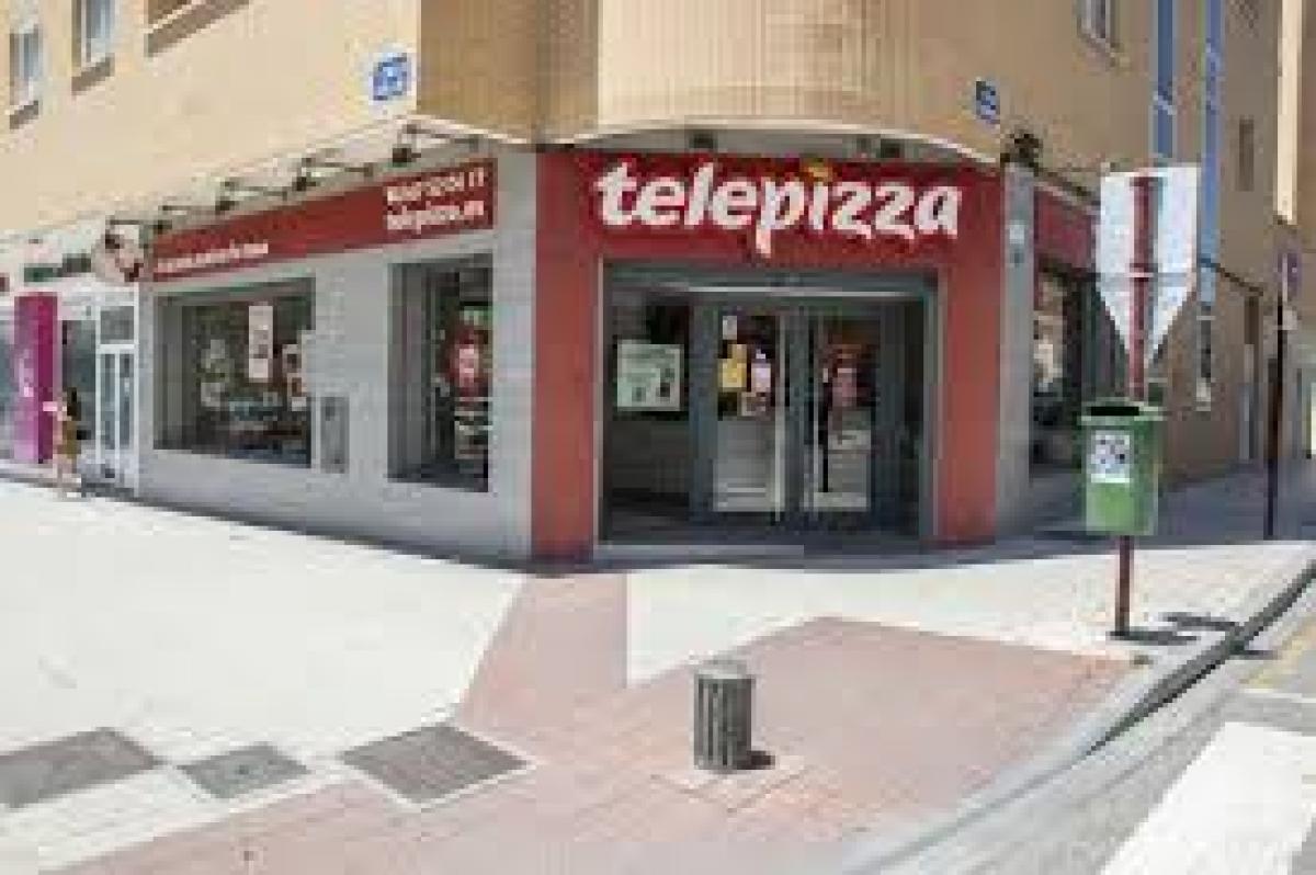 Uno de los centros de Telepizza en Albacete